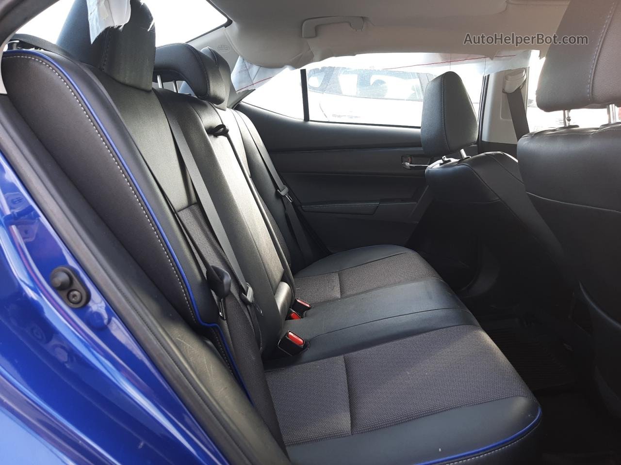 2019 Toyota Corolla L Синий vin: 2T1BURHE2KC199871