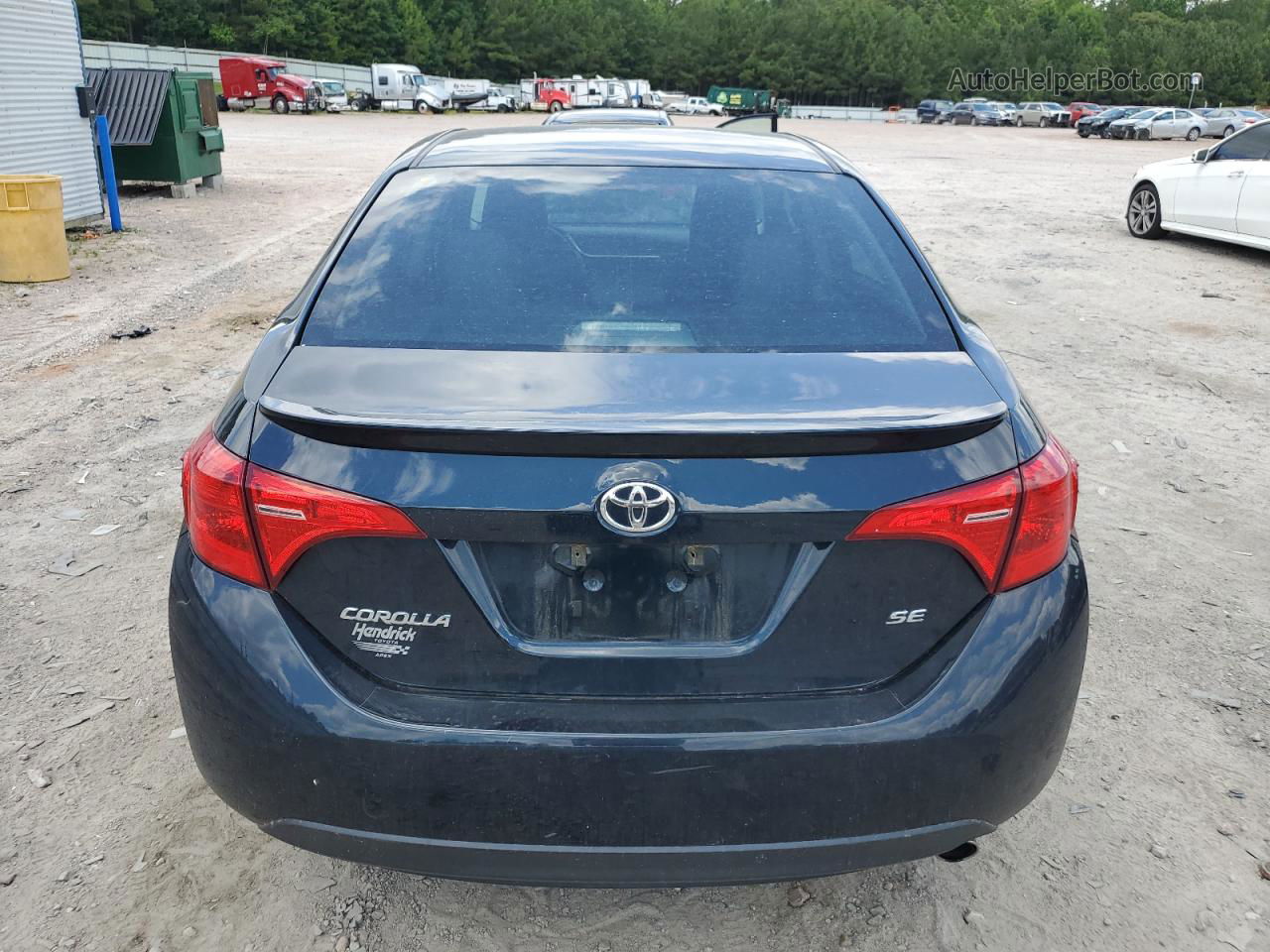 2019 Toyota Corolla L Blue vin: 2T1BURHE2KC225918