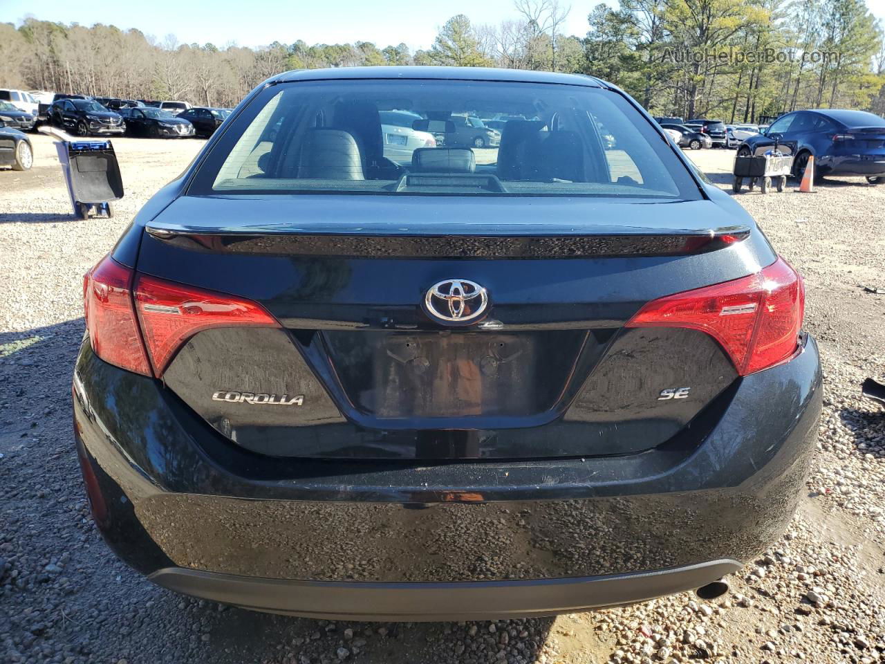 2019 Toyota Corolla L Black vin: 2T1BURHE2KC226390