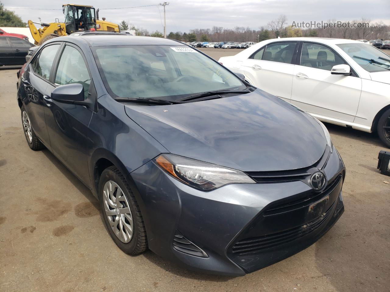 2019 Toyota Corolla L Blue vin: 2T1BURHE2KC229466