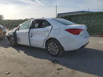 2019 Toyota Corolla L White vin: 2T1BURHE2KC237907