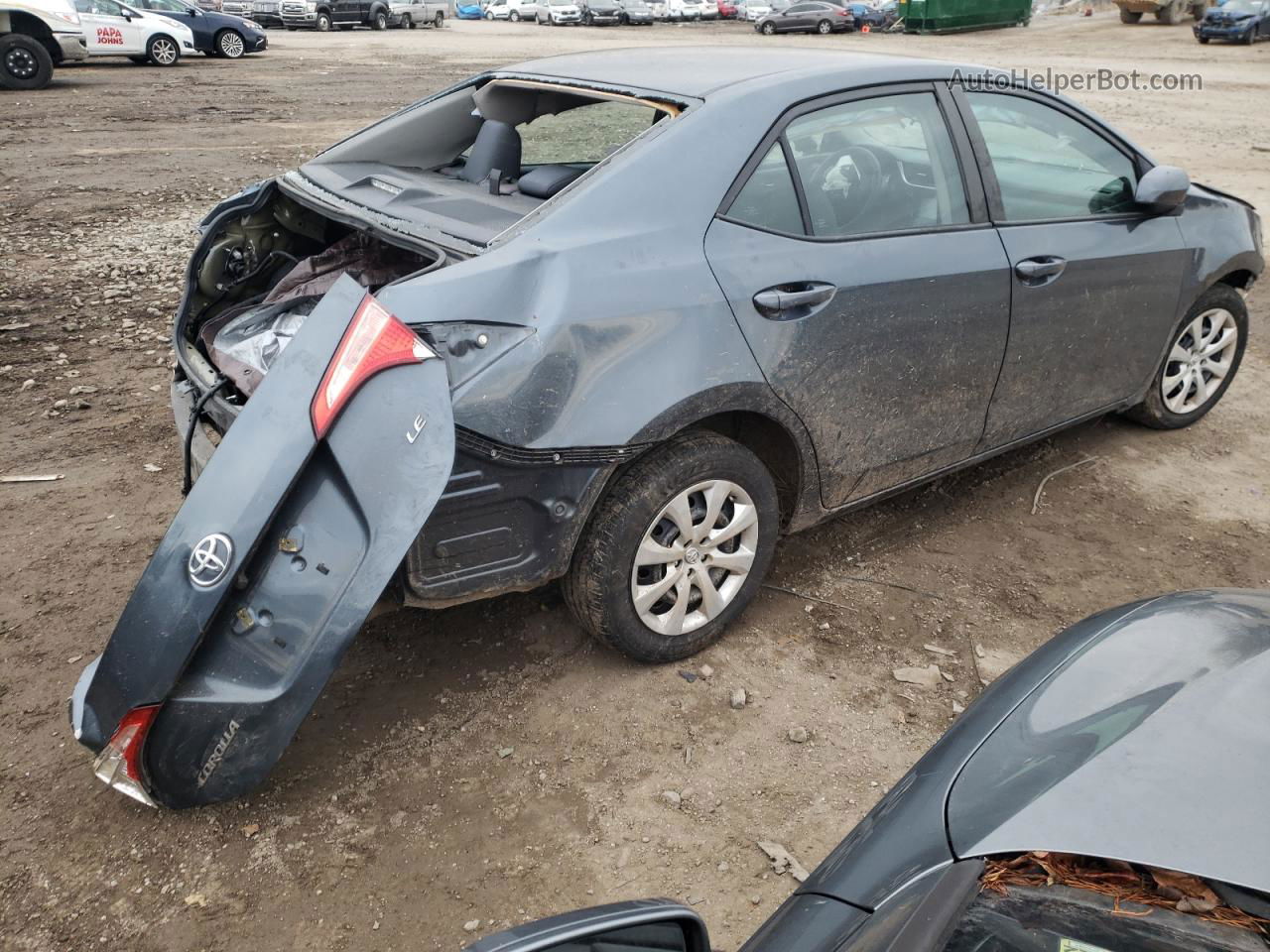 2019 Toyota Corolla L Синий vin: 2T1BURHE2KC237941