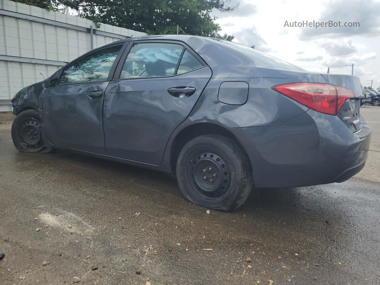 2019 Toyota Corolla L Gray vin: 2T1BURHE2KC241438