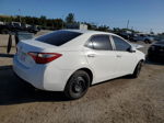 2014 Toyota Corolla L White vin: 2T1BURHE3EC002873