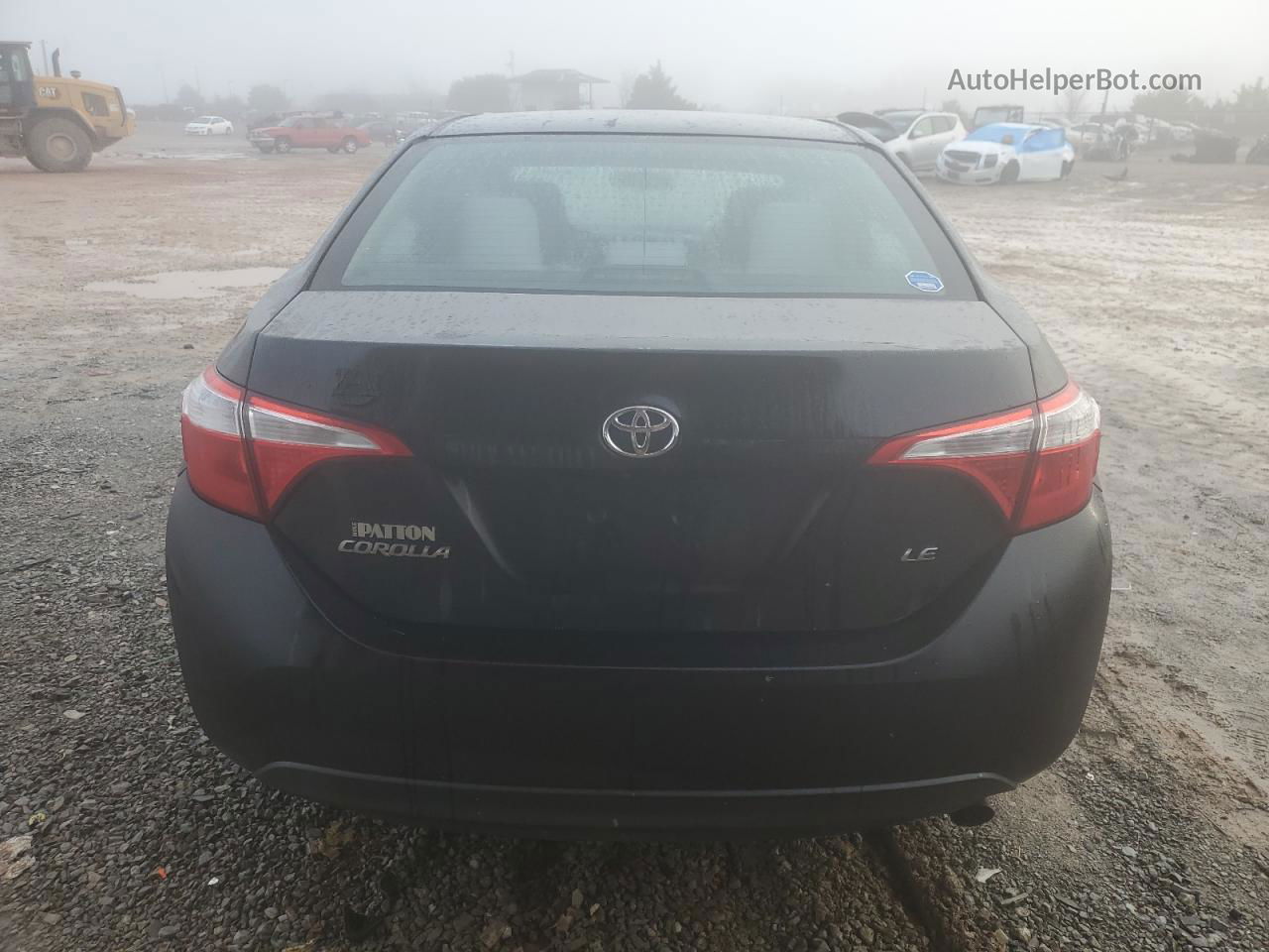 2014 Toyota Corolla L Black vin: 2T1BURHE3EC094583