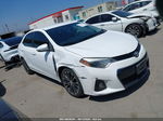 2014 Toyota Corolla S Plus White vin: 2T1BURHE3EC118817