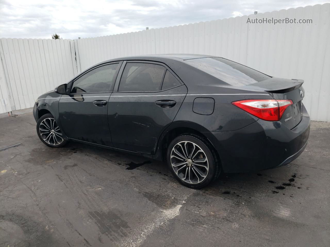 2014 Toyota Corolla L Black vin: 2T1BURHE3EC147279