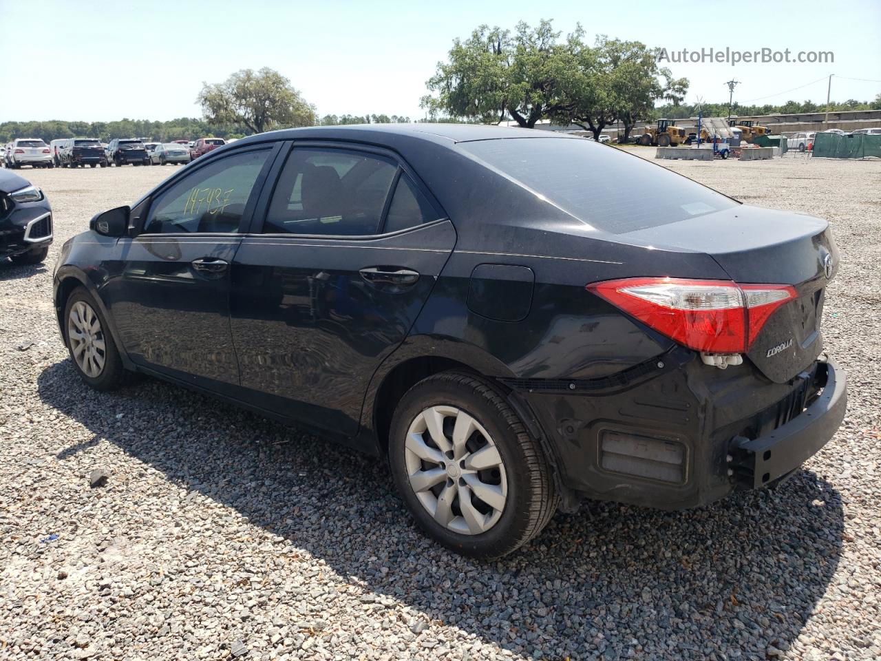 2014 Toyota Corolla L Black vin: 2T1BURHE3EC169024