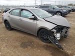 2014 Toyota Corolla L Gray vin: 2T1BURHE3EC176989