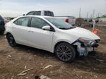 2015 Toyota Corolla L White vin: 2T1BURHE3FC239011