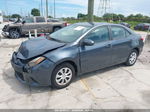 2015 Toyota Corolla L Navy vin: 2T1BURHE3FC242846