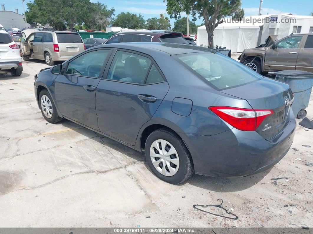 2015 Toyota Corolla L Navy vin: 2T1BURHE3FC242846