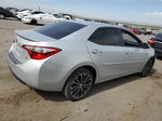 2015 Toyota Corolla L Silver vin: 2T1BURHE3FC264135