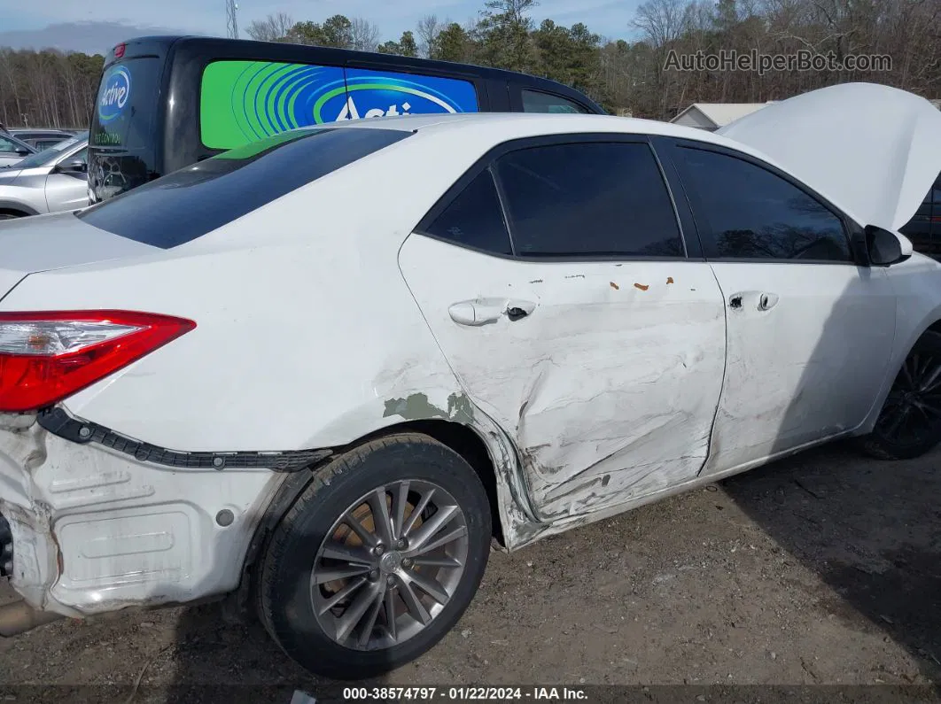 2015 Toyota Corolla Le Plus Белый vin: 2T1BURHE3FC289228