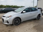 2015 Toyota Corolla L Silver vin: 2T1BURHE3FC295059