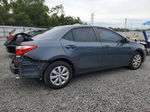 2015 Toyota Corolla L Gray vin: 2T1BURHE3FC296292