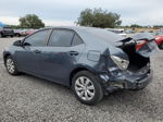 2015 Toyota Corolla L Gray vin: 2T1BURHE3FC296292