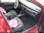 2015 Toyota Corolla S Plus Red vin: 2T1BURHE3FC315021