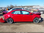 2015 Toyota Corolla S Красный vin: 2T1BURHE3FC356796