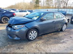 2015 Toyota Corolla Le Серый vin: 2T1BURHE3FC358273