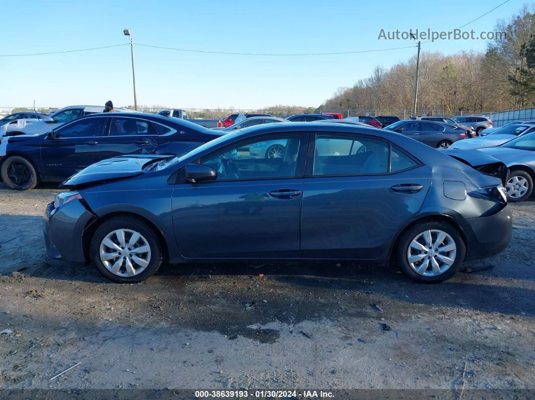 2015 Toyota Corolla Le Gray vin: 2T1BURHE3FC358273