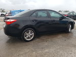 2015 Toyota Corolla L Black vin: 2T1BURHE3FC375977