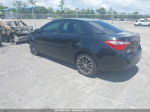 2015 Toyota Corolla S Plus Black vin: 2T1BURHE3FC383268