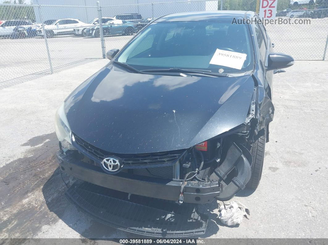 2015 Toyota Corolla S Plus Black vin: 2T1BURHE3FC383268