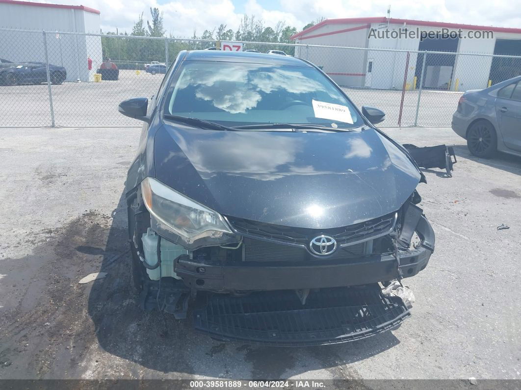 2015 Toyota Corolla S Plus Black vin: 2T1BURHE3FC383268