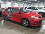 2015 Toyota Corolla L Red vin: 2T1BURHE3FC414809