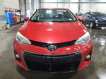 2015 Toyota Corolla L Red vin: 2T1BURHE3FC414809