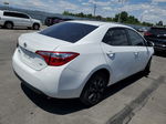 2015 Toyota Corolla L White vin: 2T1BURHE3FC415135