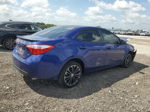 2015 Toyota Corolla L Blue vin: 2T1BURHE3FC420996