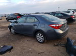 2015 Toyota Corolla L Gray vin: 2T1BURHE3FC428077