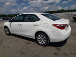 2015 Toyota Corolla L White vin: 2T1BURHE3FC451133