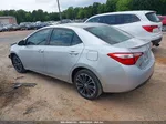 2015 Toyota Corolla S Plus Silver vin: 2T1BURHE3FC455893