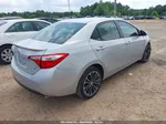 2015 Toyota Corolla S Plus Silver vin: 2T1BURHE3FC455893