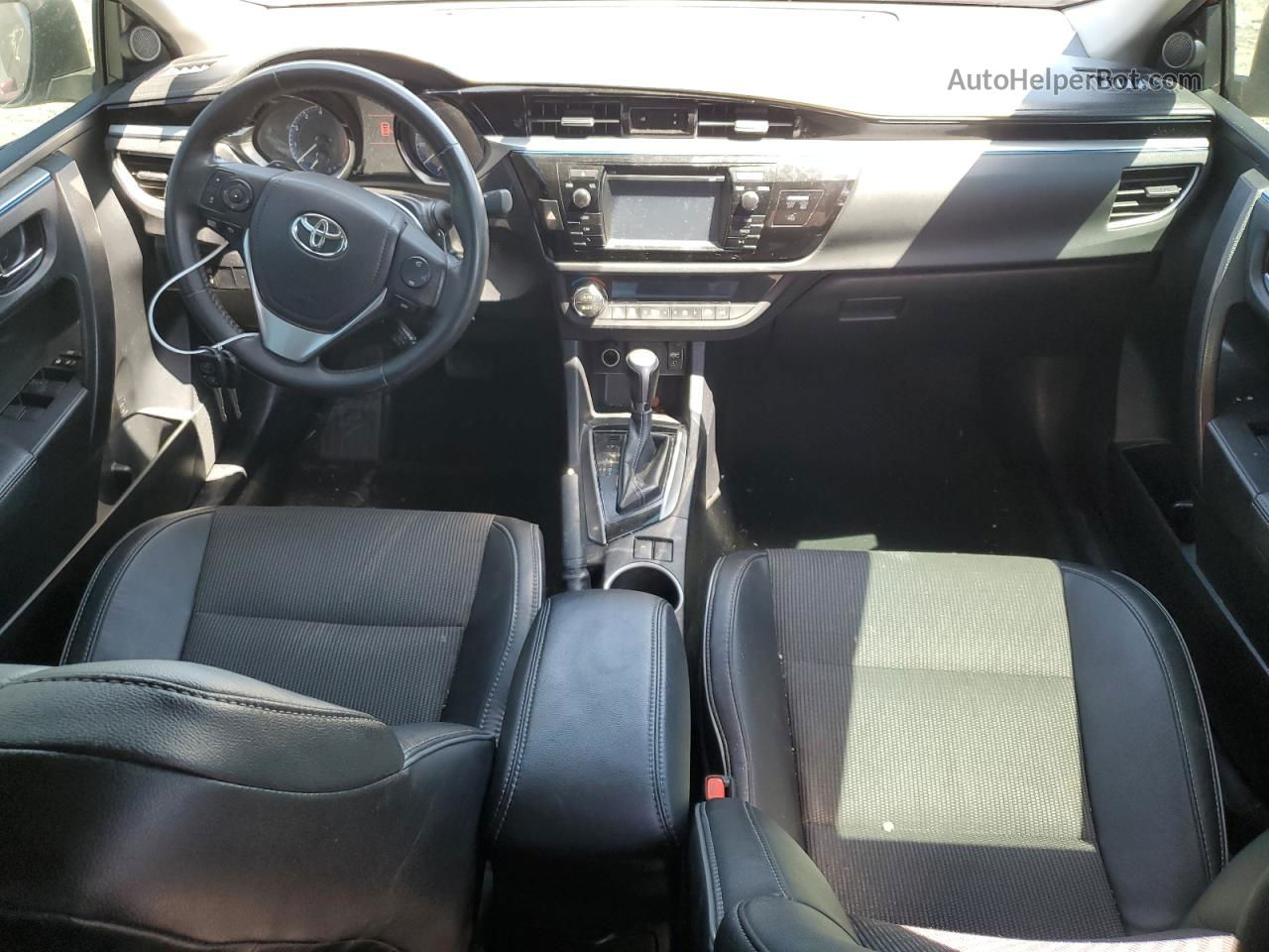 2016 Toyota Corolla L Красный vin: 2T1BURHE3GC501112