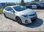 2016 Toyota Corolla S Plus Серебряный vin: 2T1BURHE3GC521599