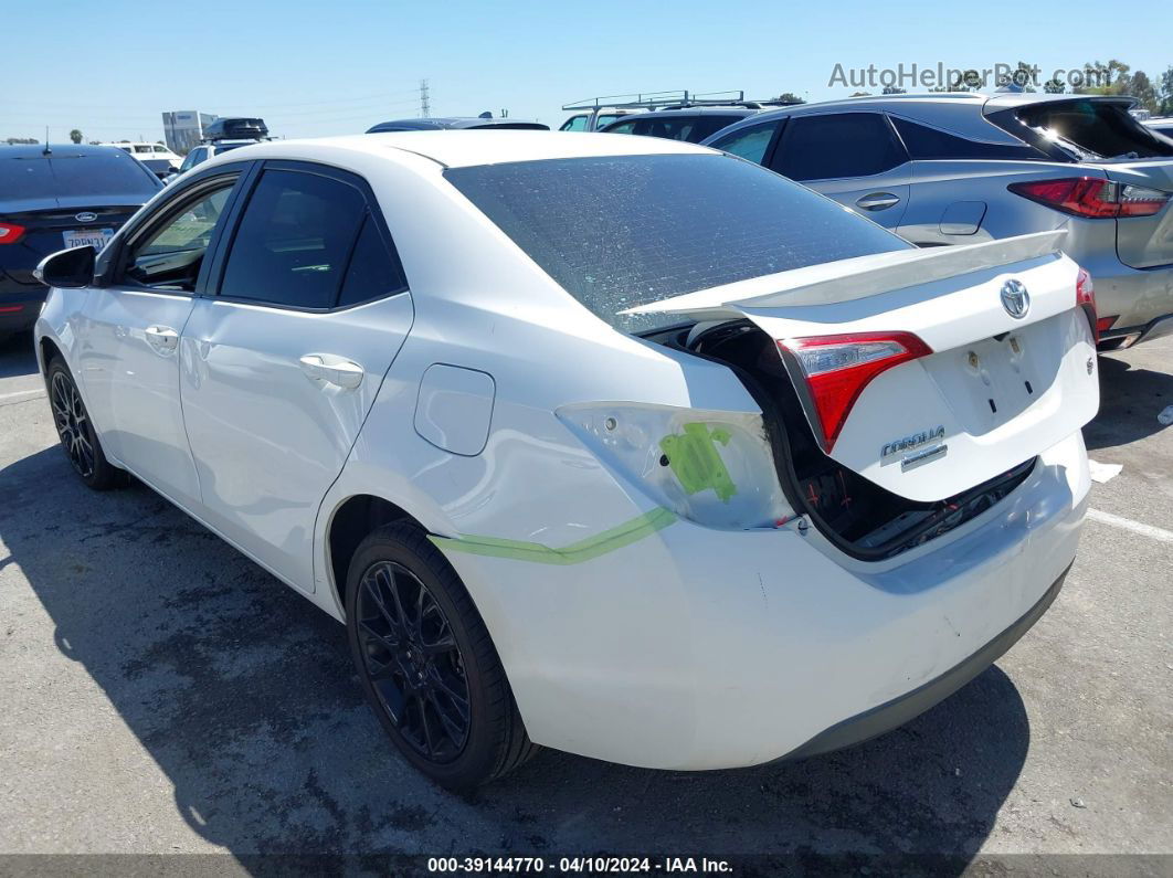 2016 Toyota Corolla S W/special Edition Pkg Белый vin: 2T1BURHE3GC536961