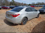 2016 Toyota Corolla S Plus Silver vin: 2T1BURHE3GC566204