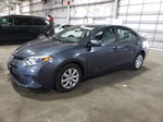 2016 Toyota Corolla L Blue vin: 2T1BURHE3GC587313