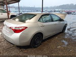 2016 Toyota Corolla Le Silver vin: 2T1BURHE3GC602909