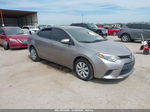 2016 Toyota Corolla Le Gold vin: 2T1BURHE3GC626949