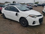 2016 Toyota Corolla L Белый vin: 2T1BURHE3GC737517