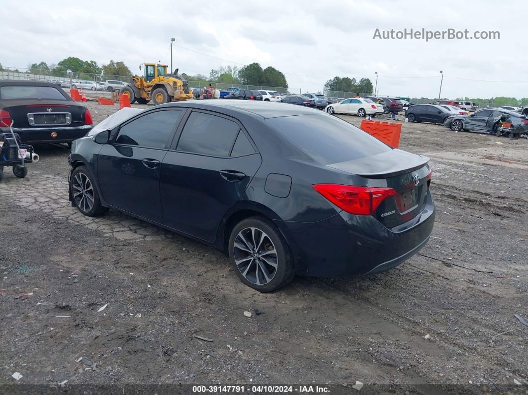 2017 Toyota Corolla Se Черный vin: 2T1BURHE3HC758482