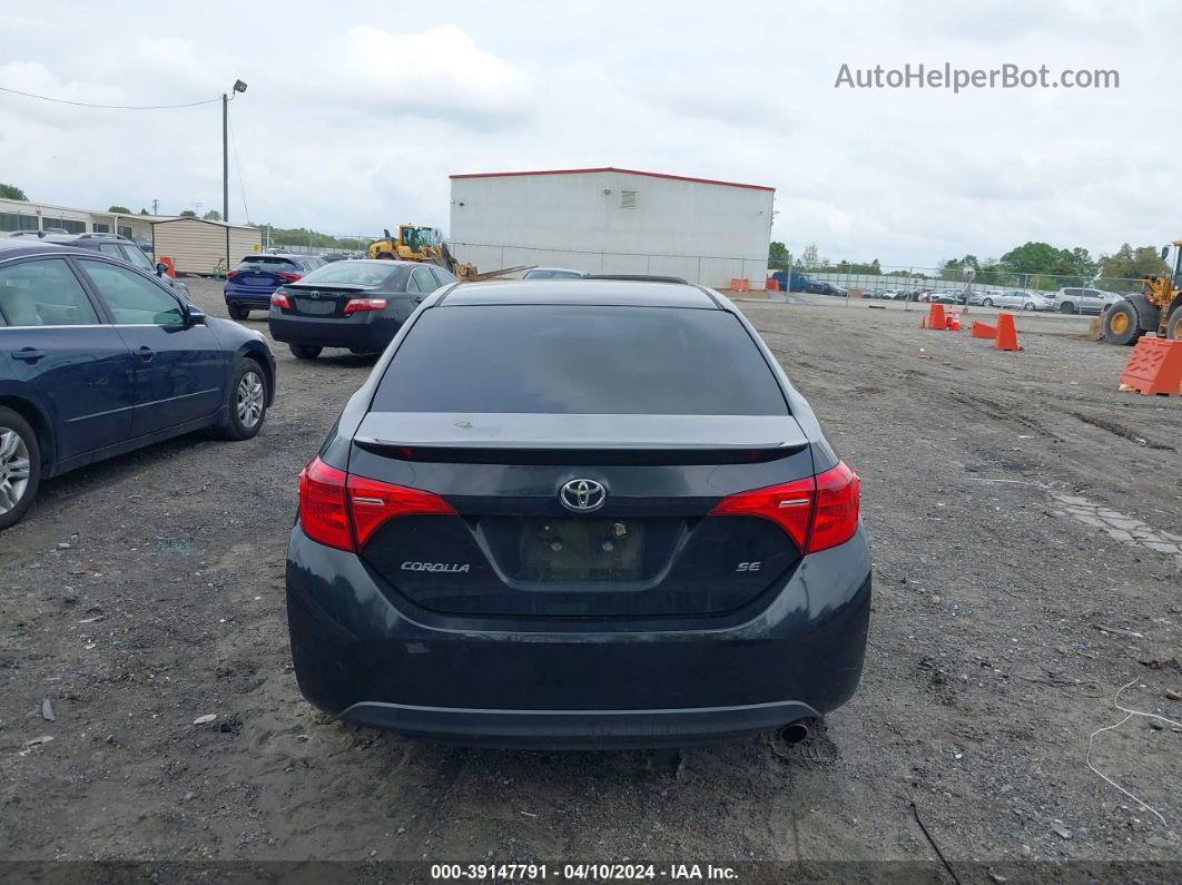 2017 Toyota Corolla Se Black vin: 2T1BURHE3HC758482