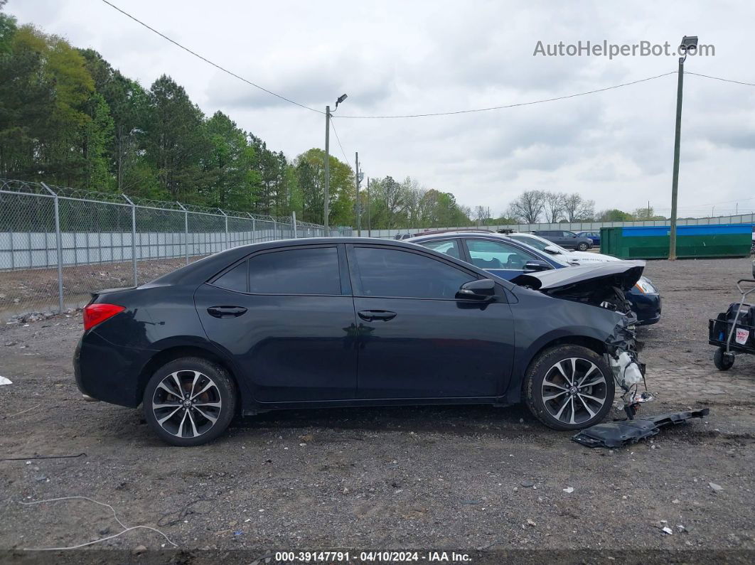 2017 Toyota Corolla Se Черный vin: 2T1BURHE3HC758482