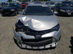 2017 Toyota Corolla L Silver vin: 2T1BURHE3HC773497