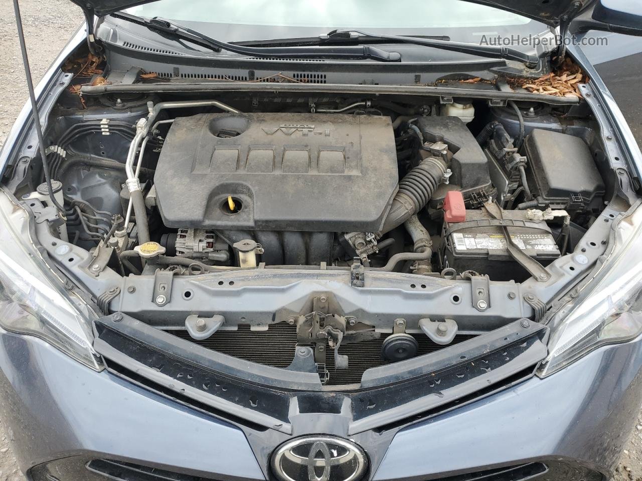 2017 Toyota Corolla L Синий vin: 2T1BURHE3HC781762